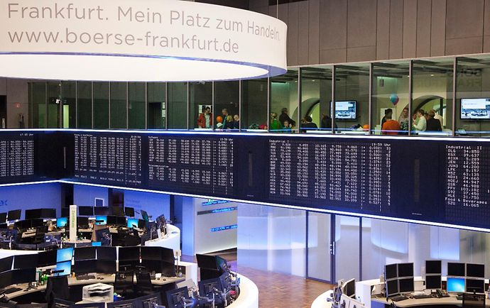 Türöffnertag mit der Maus an der Börse Frankfurt