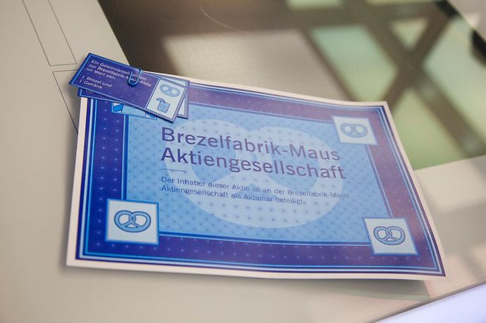 Türöffnertag mit der Maus an der Börse Frankfurt